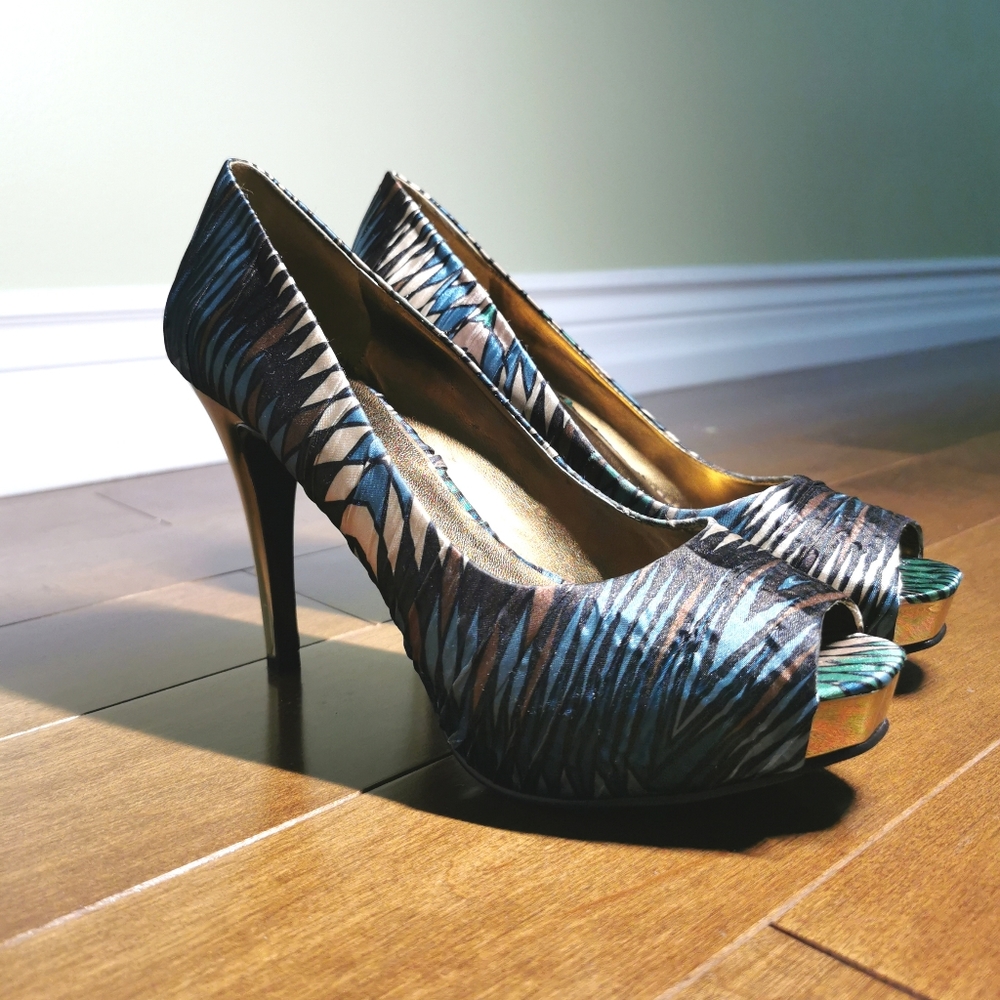 Nine West pumps EUC